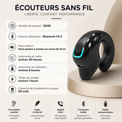 Ecouteurs sans fils dernière génération